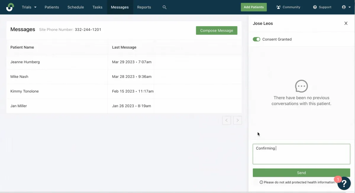 This image contains sample data from example trials.