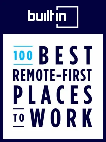 100 Best remote work badge