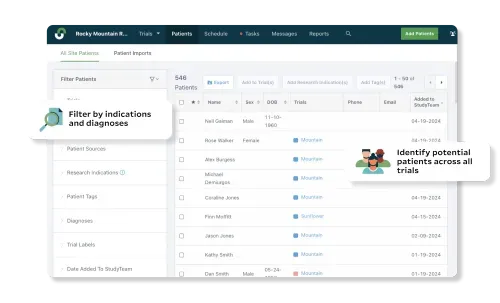 Recruitment Screenshot