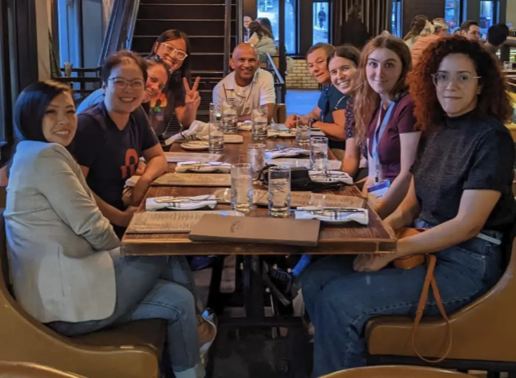 Engineering team collaborating